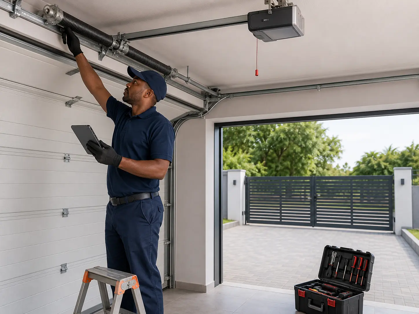 Garage door repairs, gate motor repairs and access automation in Zimbabwe