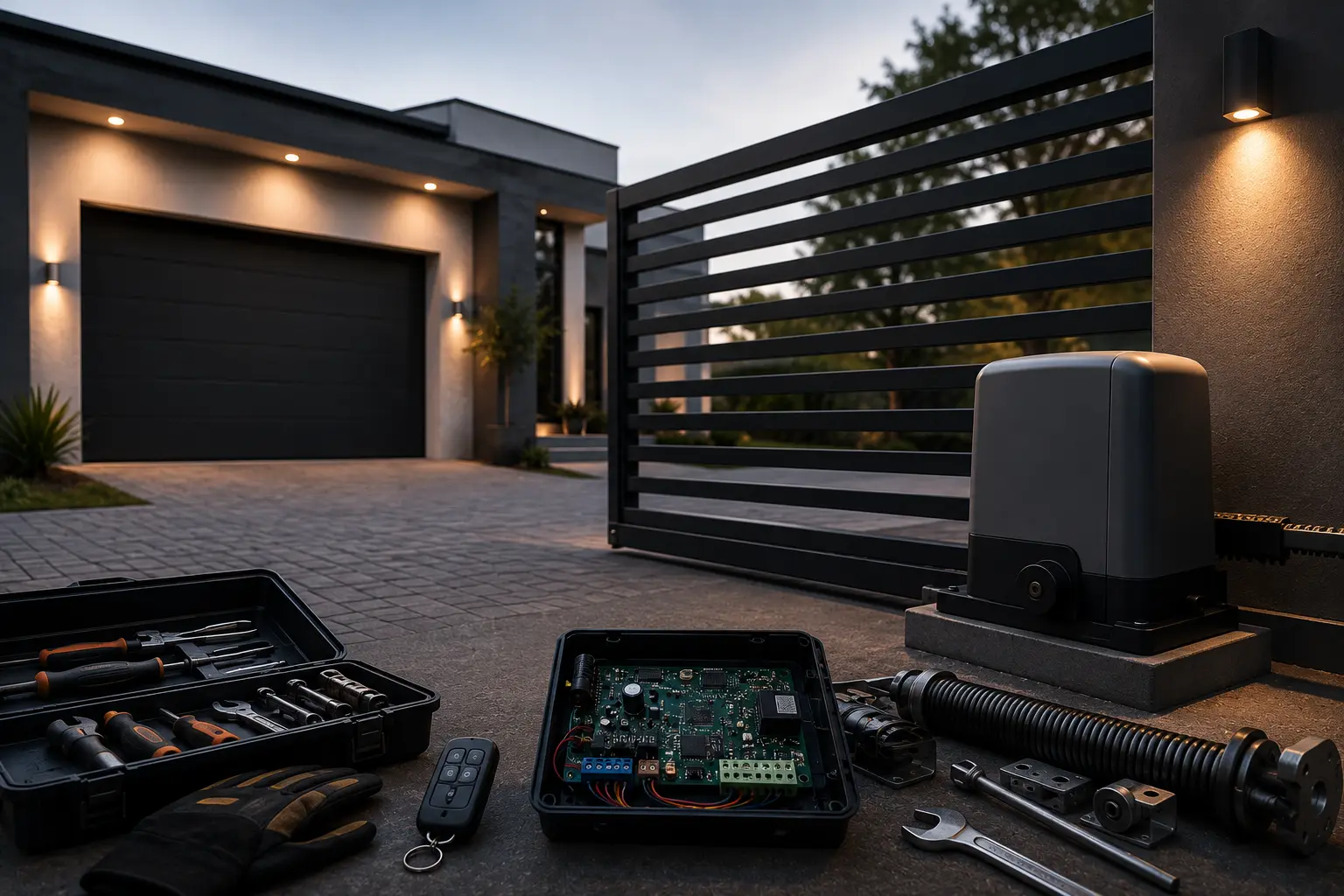 Professional garage door repairs and gate motor diagnostics in Zimbabwe
