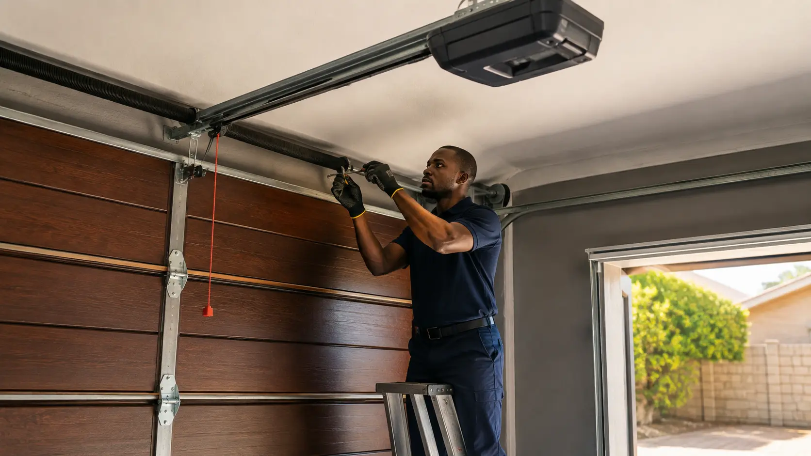 Professional garage door and garage door motor repairs in Zimbabwe